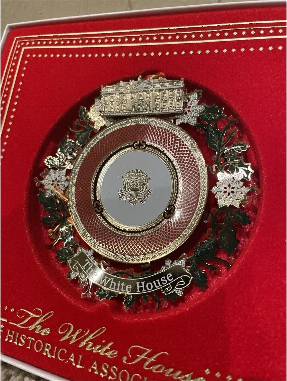 Official White House Historical Association Christmas Ornament 2025